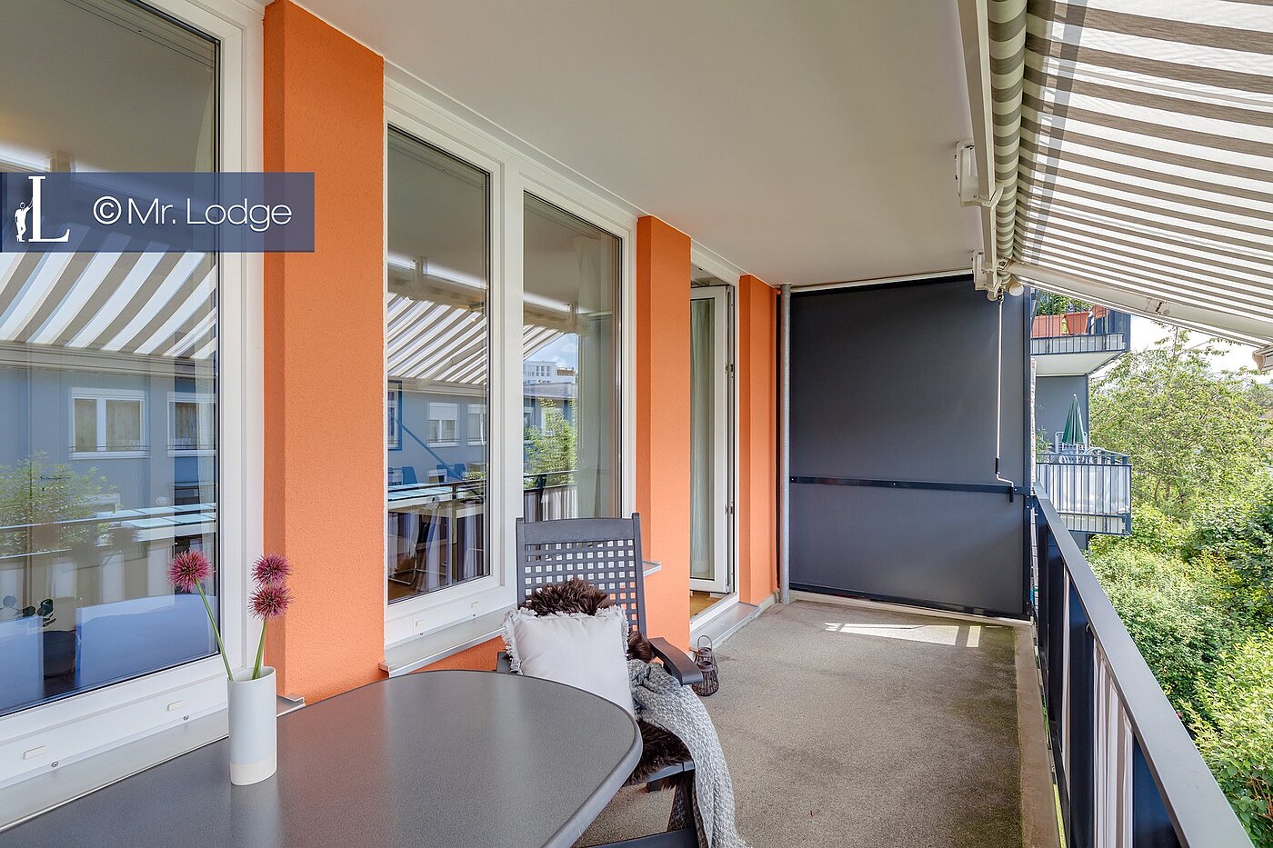 Apartment with 2 room | München-Trudering | 1907ML1 | ... mit Markise