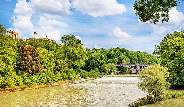 Apartment with 1 room | München-Haidhausen | 70022 | ...und die Isar