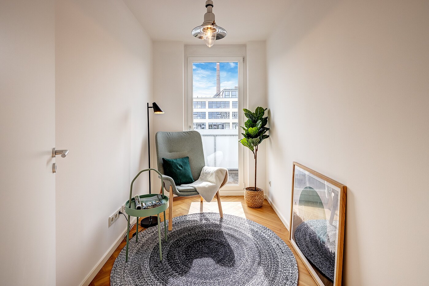 Apartment with 2.5 room | München-Schwanthalerhöhe | 2210ML2 | Arbeitszimmer mit Terrassenzugang