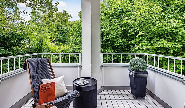 Apartment with 3 room | München-Harlaching | 2108ML3 | ...zum Süd/Ost-Balkon und...