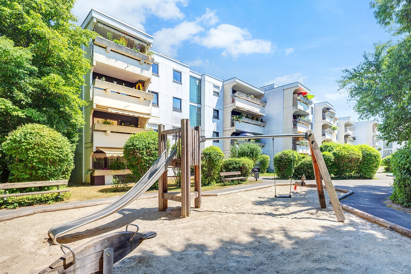 Apartment with 2 room | München-Obersendling | 701825 | Innenhof