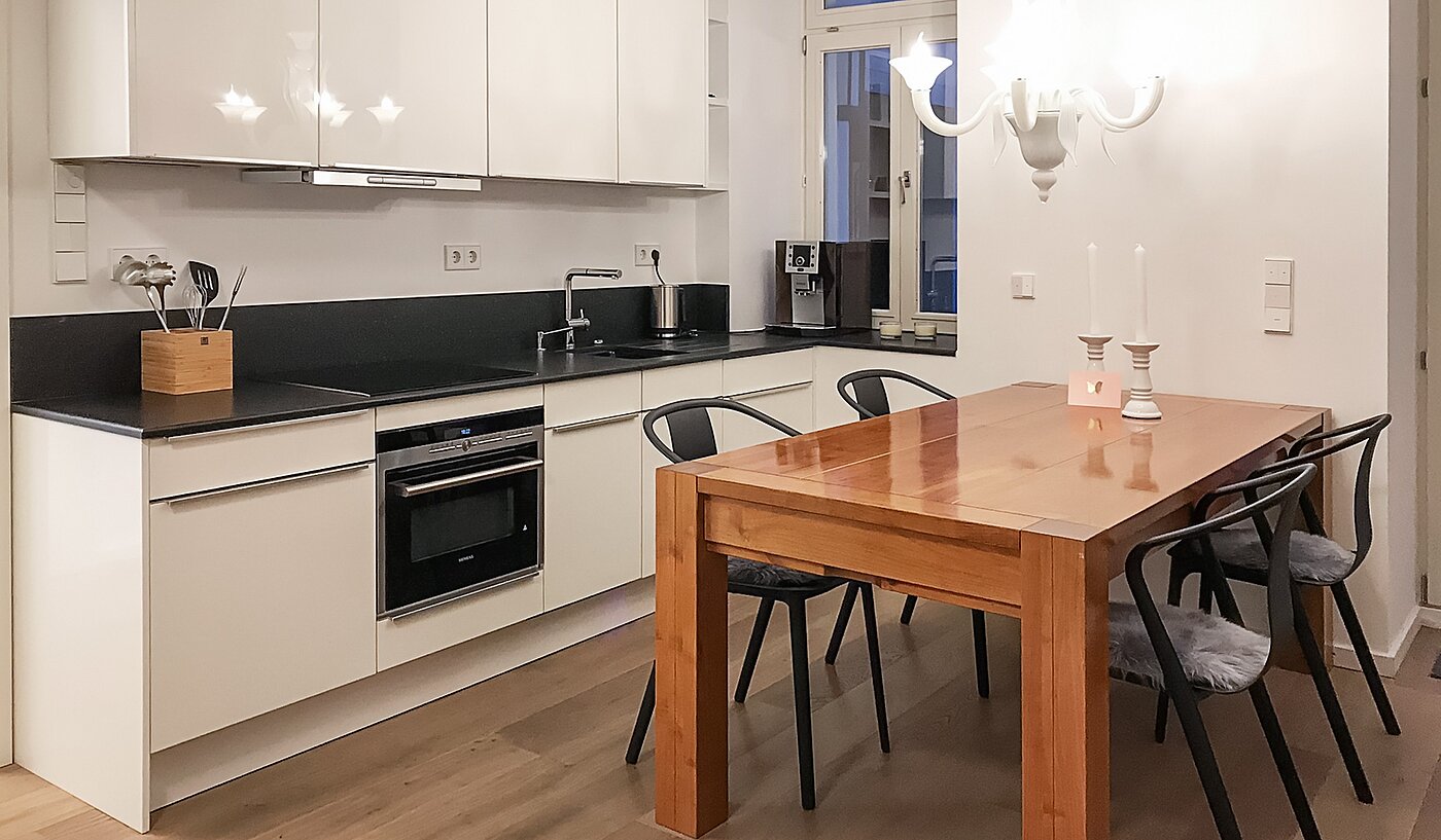 Ground floor apartment with 1.5 room | München-Lehel | 70149 | Hochwertige Einbauküche mit...