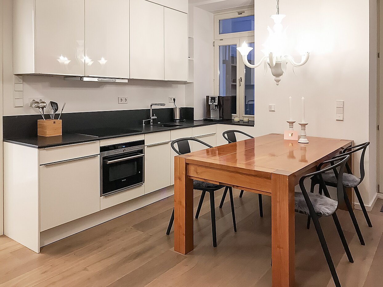 Ground floor apartment with 1.5 room | München-Lehel | 70149 | Hochwertige Einbauküche mit...