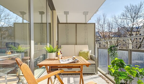 Apartment with 2 room | München-Maxvorstadt | 70001 | Sonniger Süd-Balkon