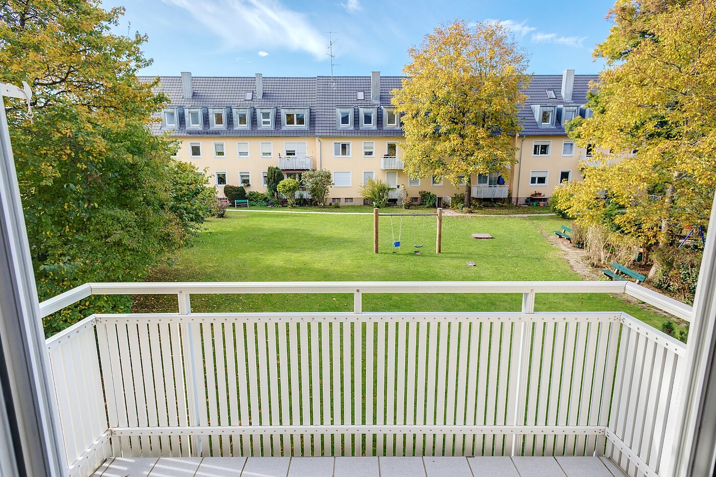 Apartment with 3 room | München-Untergiesing | 1909ML6 | Aussicht vom Balkon