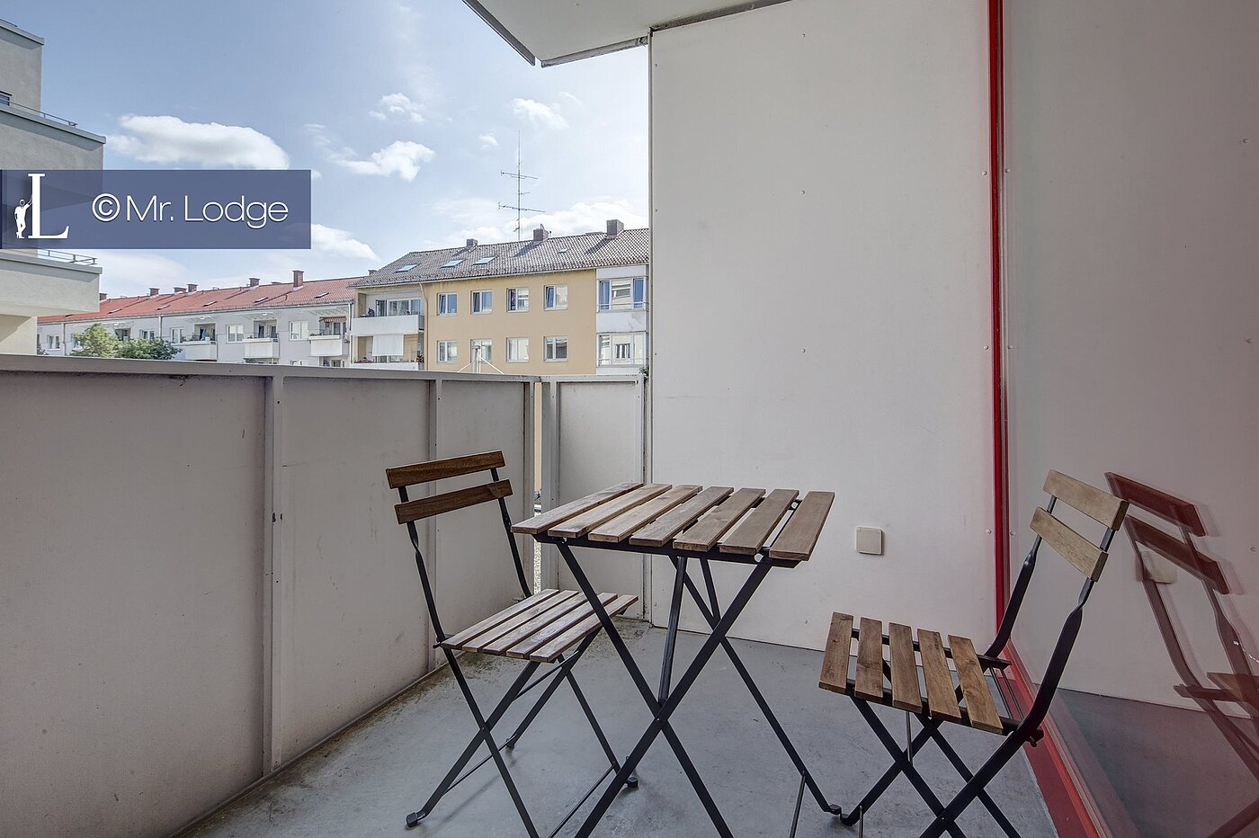 Apartment with 1 room | München-Sendling-Westpark | 1706ML8 | Balkon mit Morgensonne