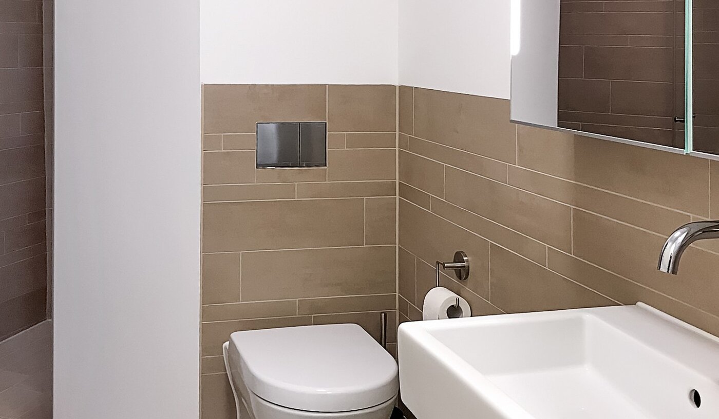 Ground floor apartment with 1.5 room | München-Lehel | 70149 | ...gestalteten Bad