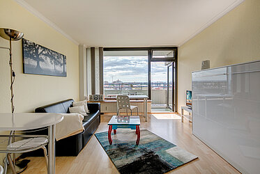 Au-Haidhausen: Leasehold in prime location – 1-room apartment with distant views – vacant