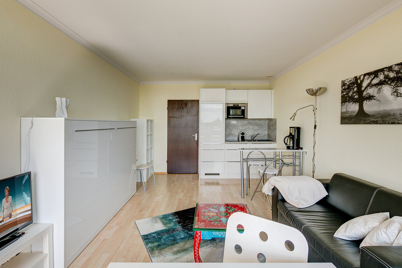 Apartment with 1 room | München-Haidhausen | 70275 | Wohn- und Schlafbereich