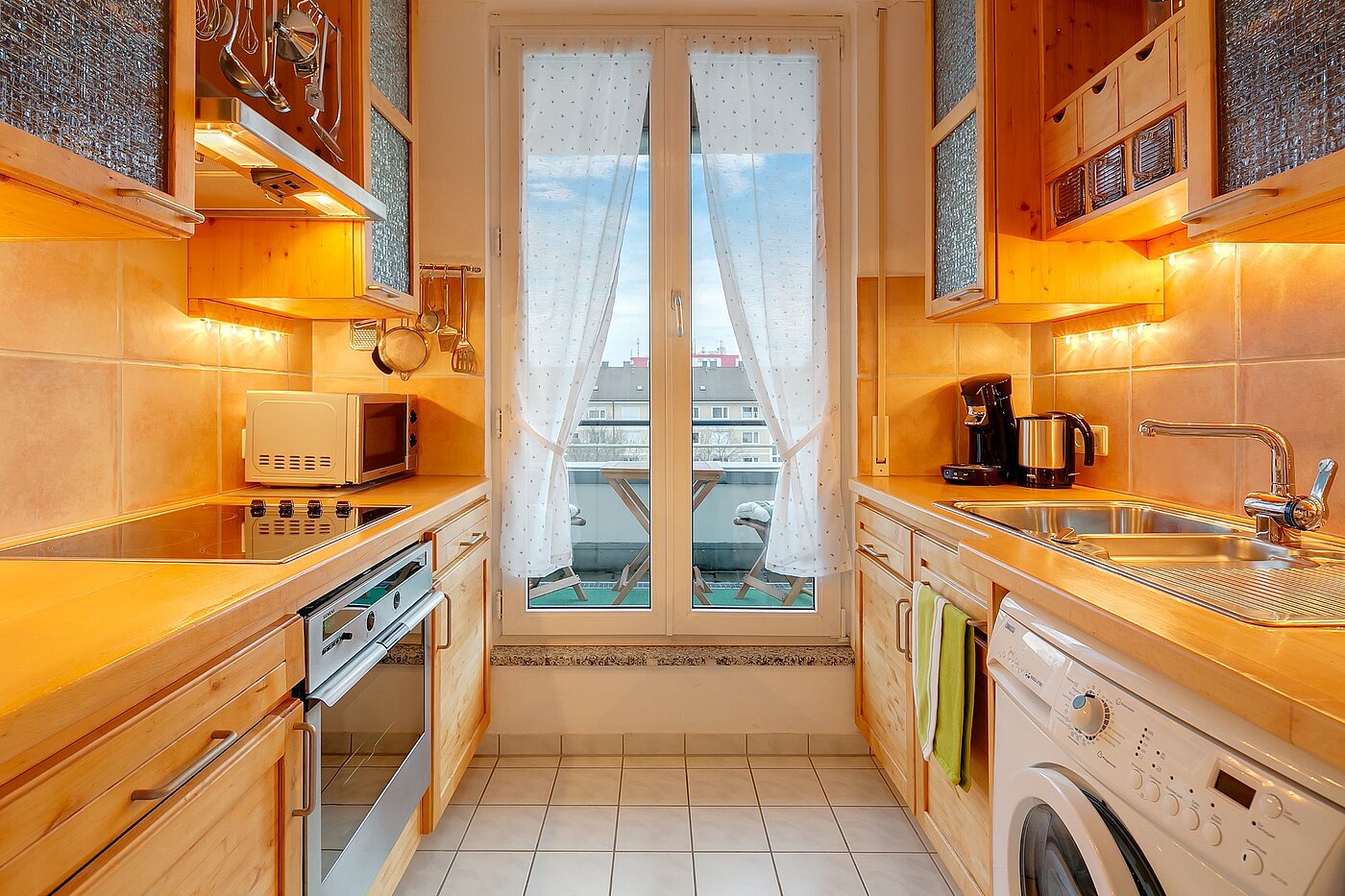 Apartment with 2 room | München-Sendling-Westpark | 2102ML6 | Küche voll ausgestattet