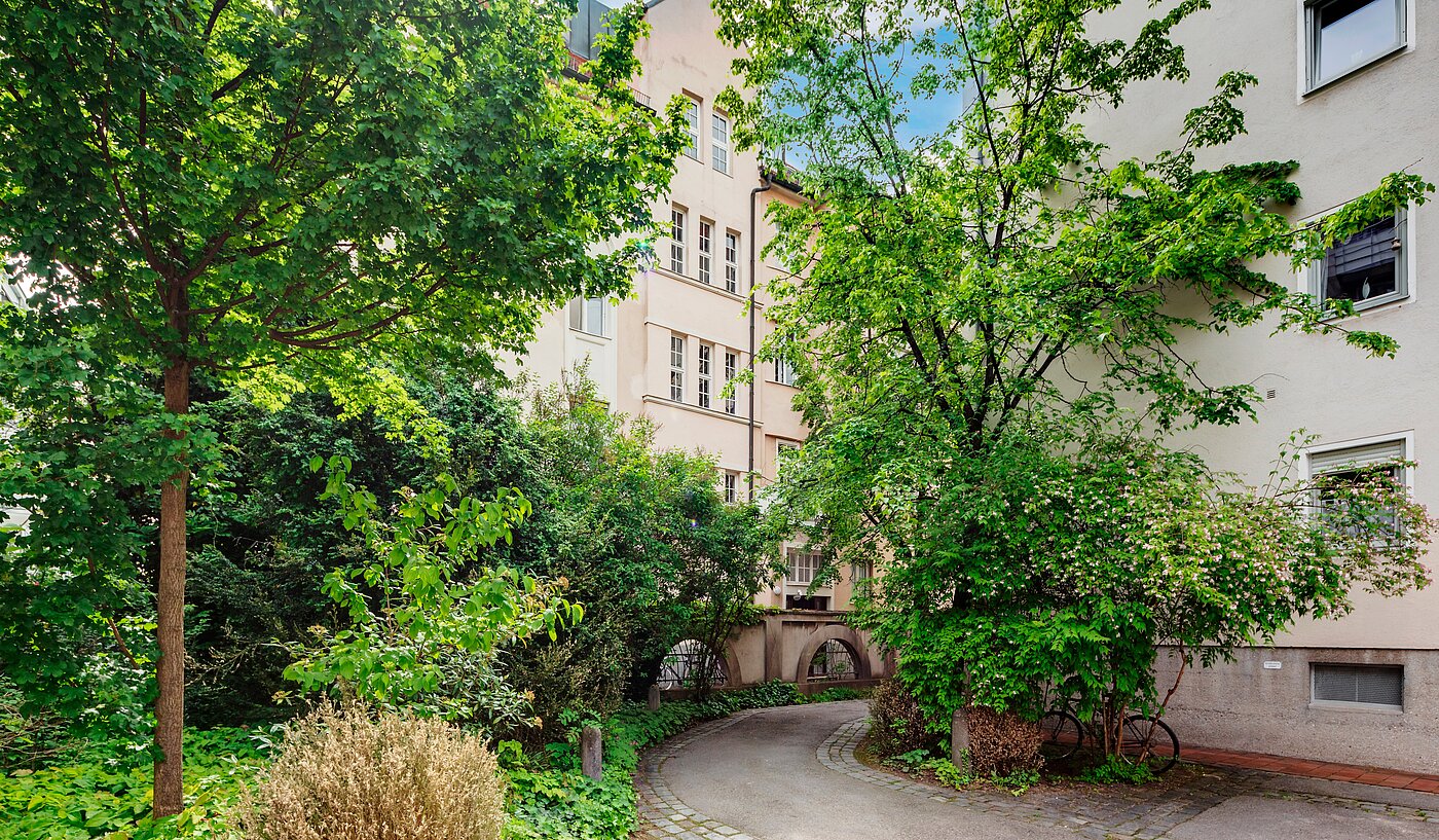 Apartment with 2 room | München-Schwabing | 70130 | Begrünter Innenhof