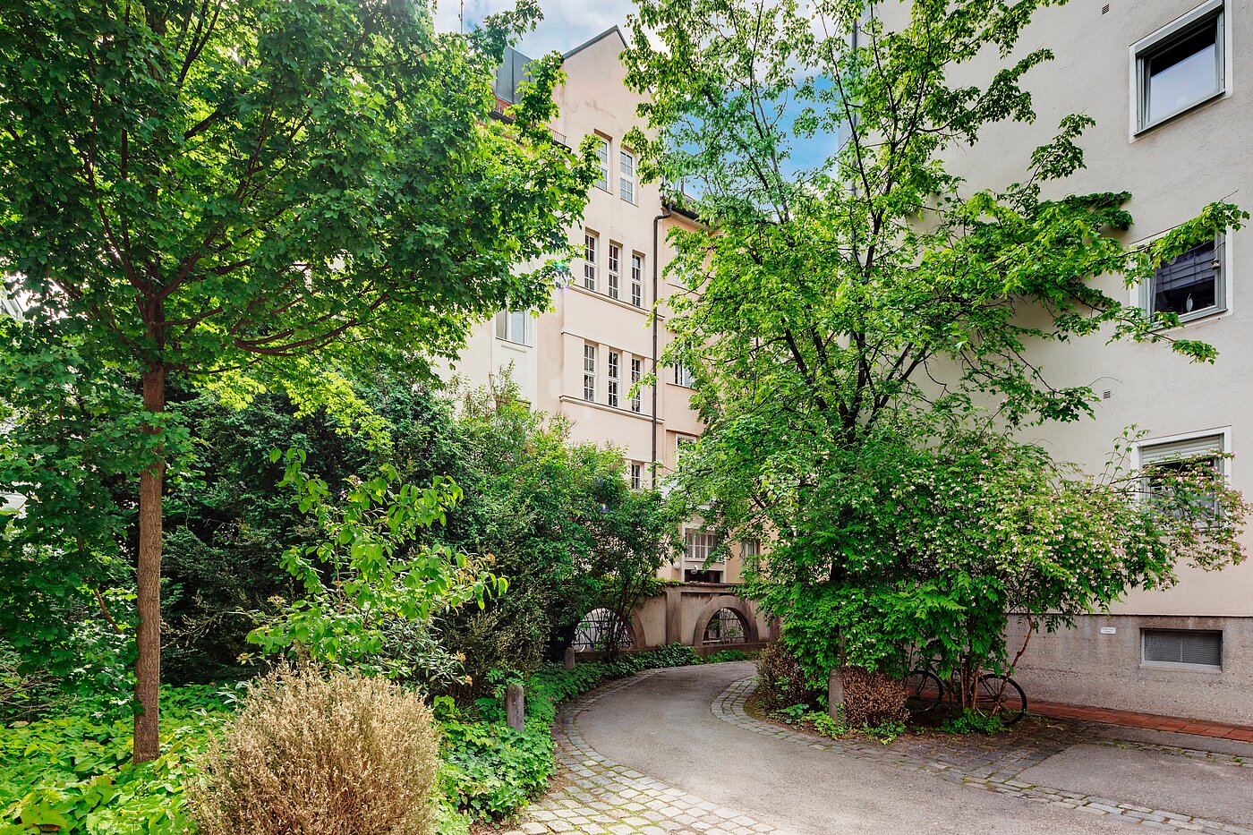 Apartment with 2 room | München-Schwabing | 70130 | Begrünter Innenhof