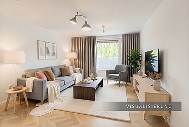 Bogenhausen: Senior-friendly 3.5-room apartment—live in a green, central location (available)