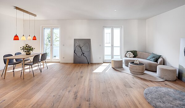 Maisonette with 4 room | München-Obermenzing | 701553 | Lichtdurchfluteter Wohnbereich