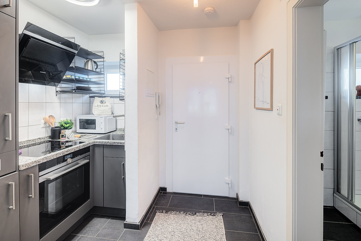 Apartment with 1 room | München-Schwabing | 70211 | Eingangsbereich mit...