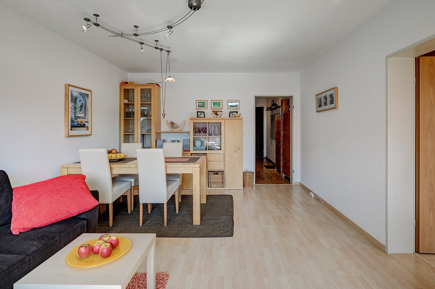 Apartment with 2 room | Eching | 1810ML2 | Wohn-/Essbereich und...