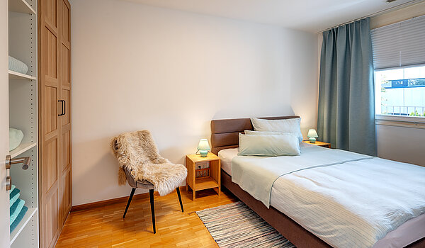Apartment with 2 room | Haar | 70426 | Behagliches Schlafzimmer...