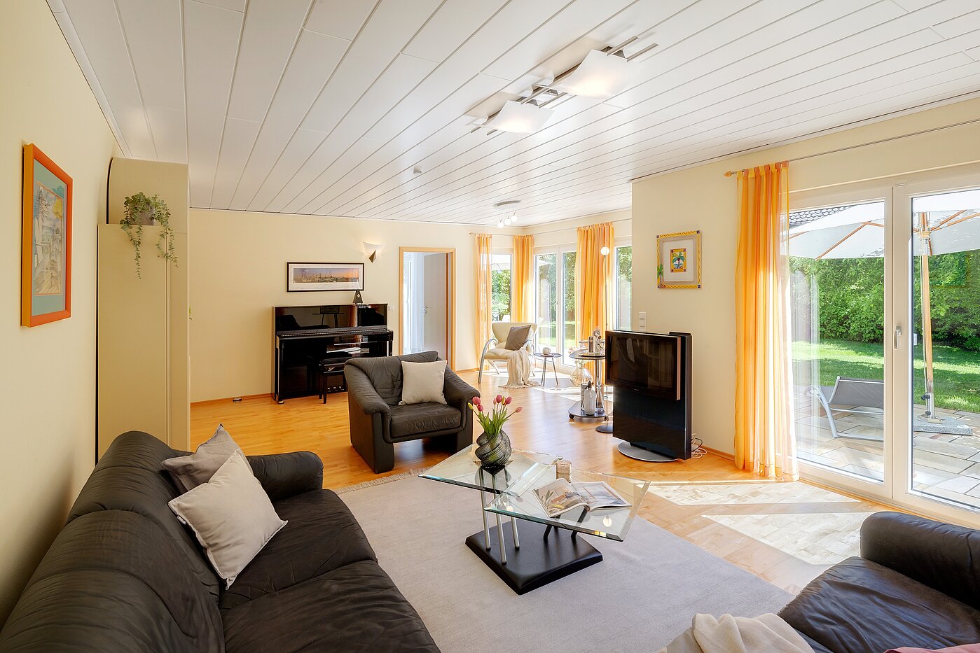 Detached house with 5 room | Icking | 70438 | Heller Wohnbereich mit...