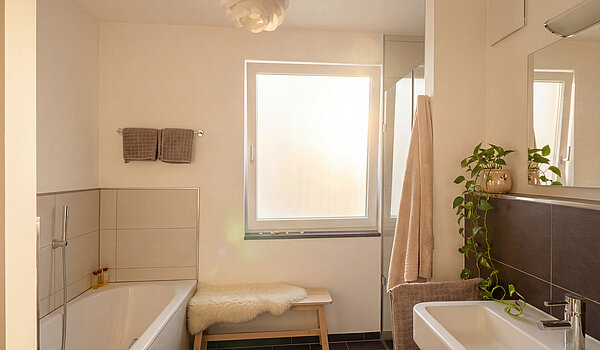 Penthouse with 2 room | München-Bogenhausen | 70385 | Tageslichtbad mit...