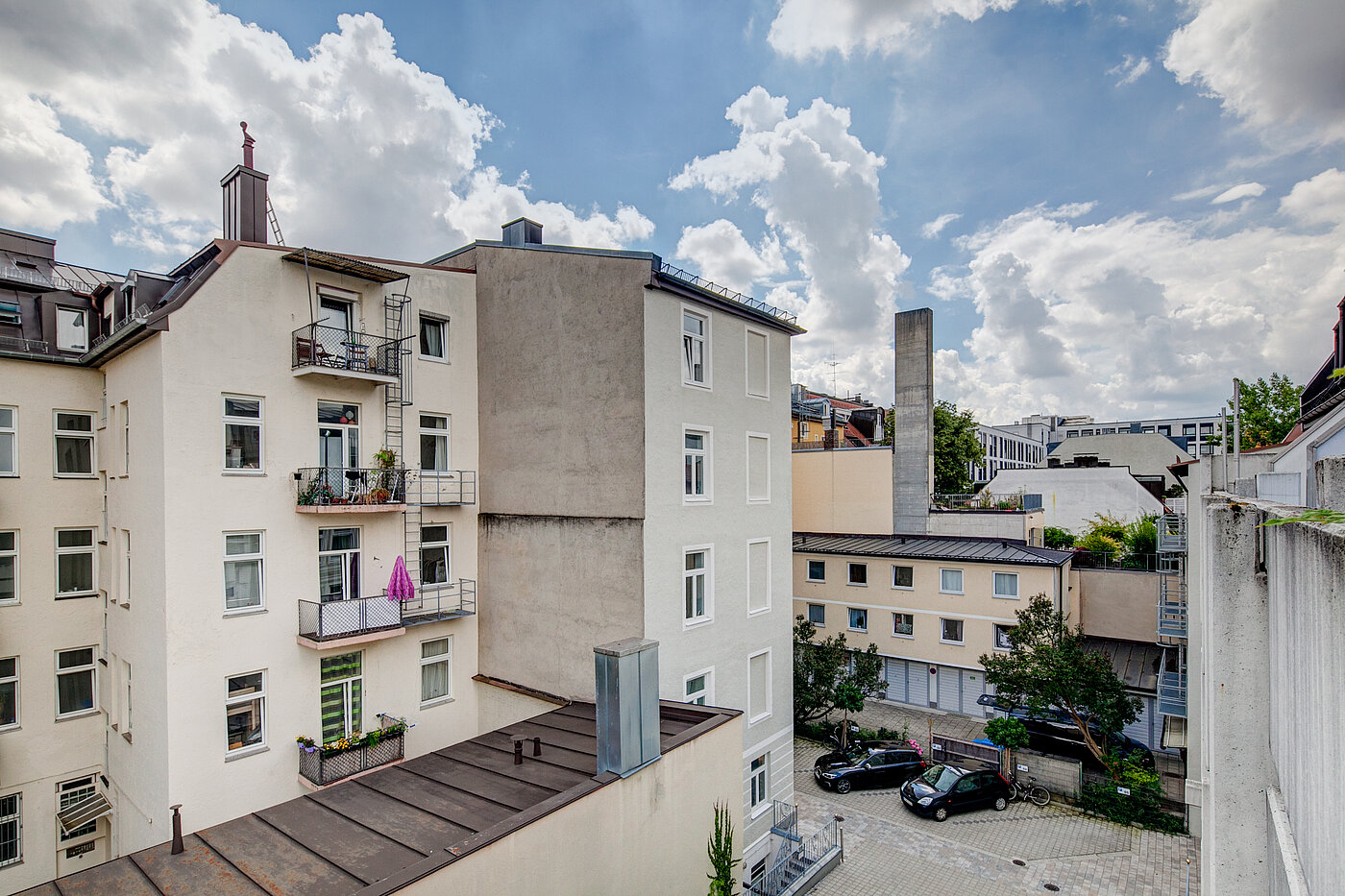Apartment with 1 room | München-Maxvorstadt | 70448 | Rückgebäude