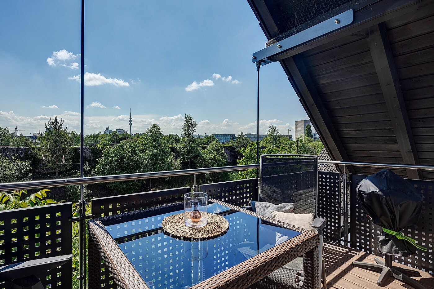 Attic Apartment with 3 room | München-Hasenbergl | 1803ML5 | Balkon