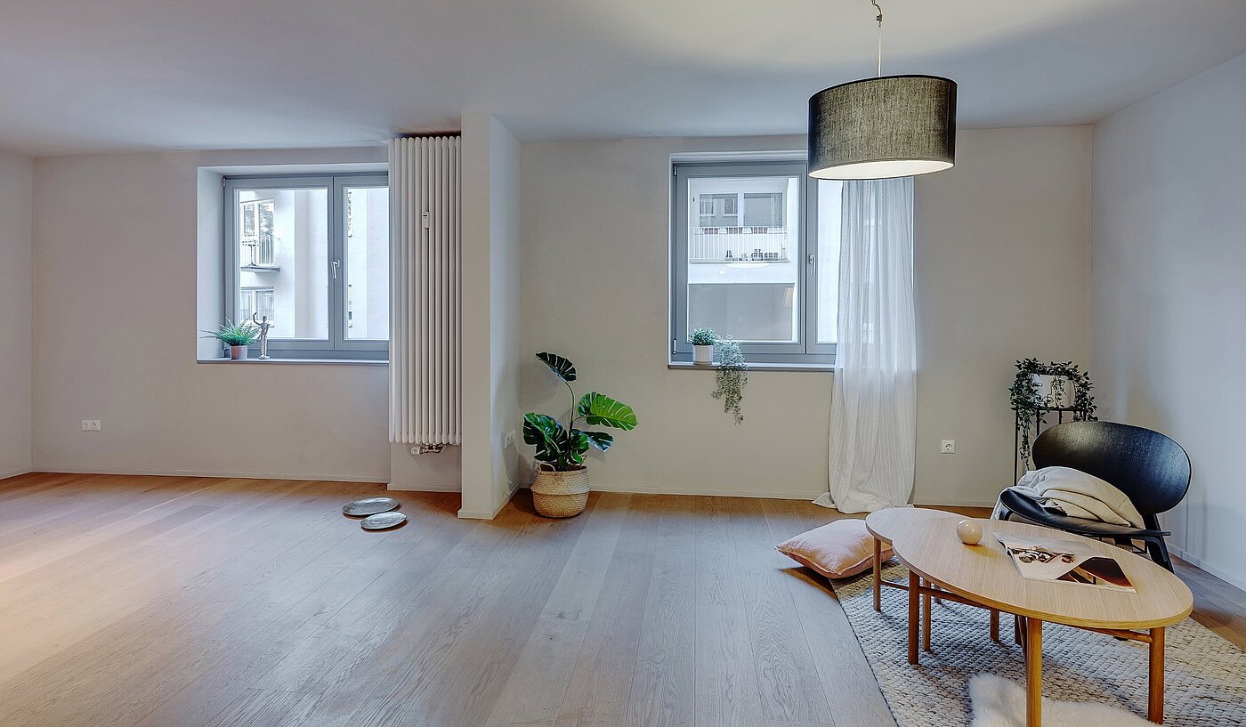 Raised Ground Floor with 2 room | München-Lehel | 2012ML1 | ...viele Stellmöglichkeiten