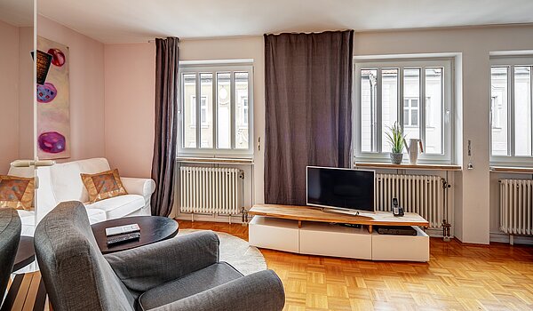 Maisonette with 3 room | München-Lehel | 2209ML5 | ...heller Wohn-...