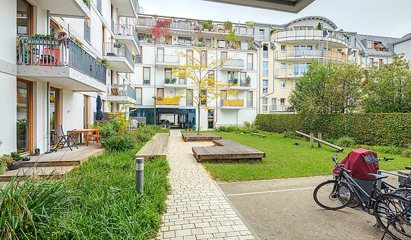 Raised Ground Floor with 3 room | München-Sendling | 2009ML8 | Gepflegter Innenhof