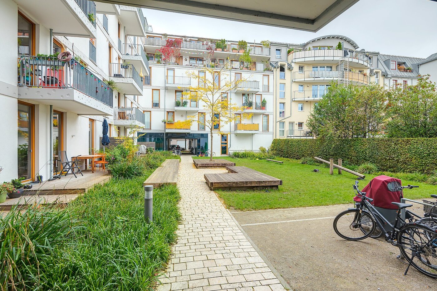 Raised Ground Floor with 3 room | München-Sendling | 2009ML8 | Gepflegter Innenhof