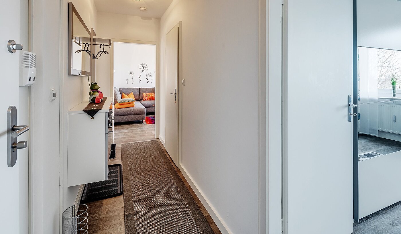 Apartment with 2 room | München-Aubing | 2104ML1 | Diele mit Platz...