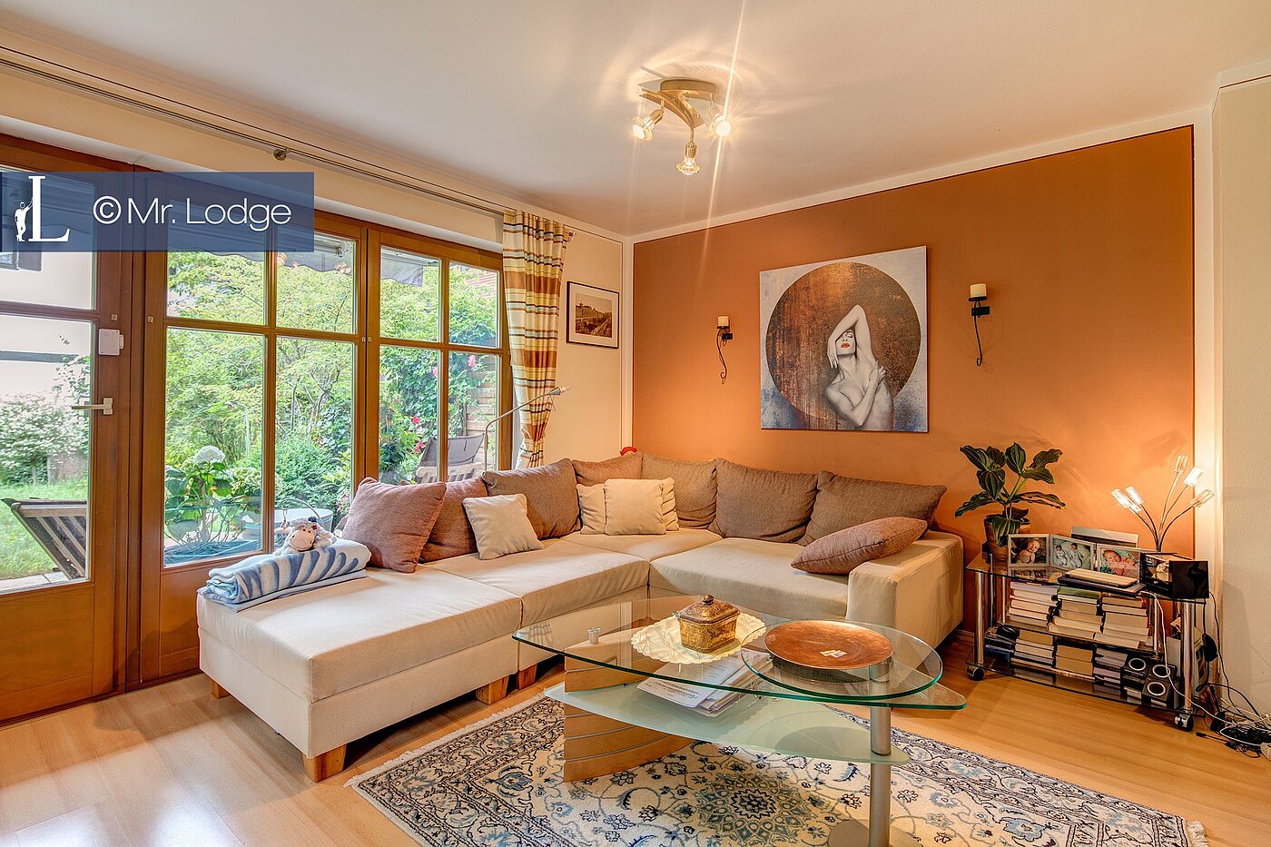 Ground floor apartment with 2 room | München-Lochhausen | 1706ML1 | Helles Wohnzimmer