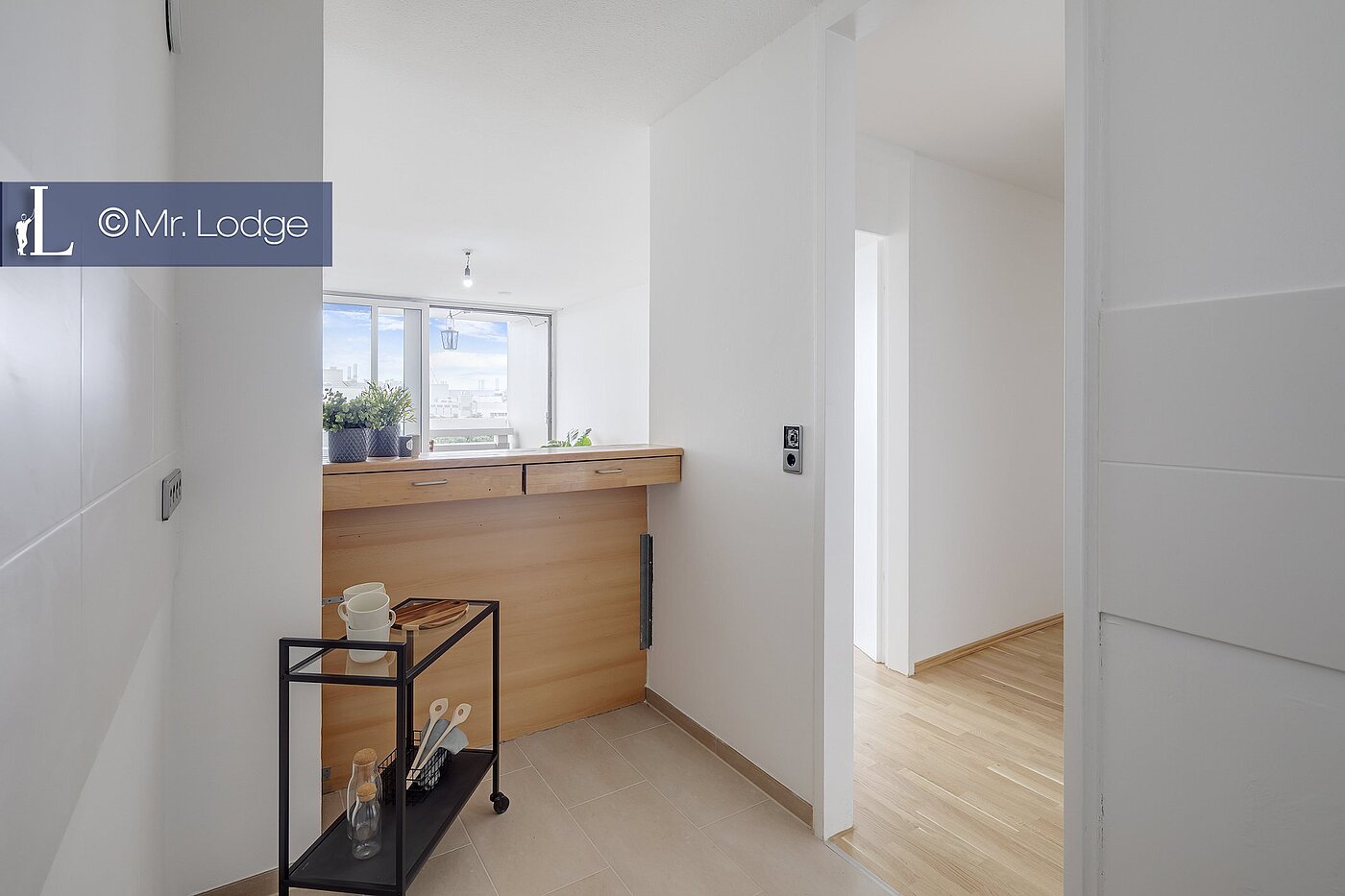 Apartment with 3 room | München-Milbertshofen | 1905ML7 | Küche mit Theke