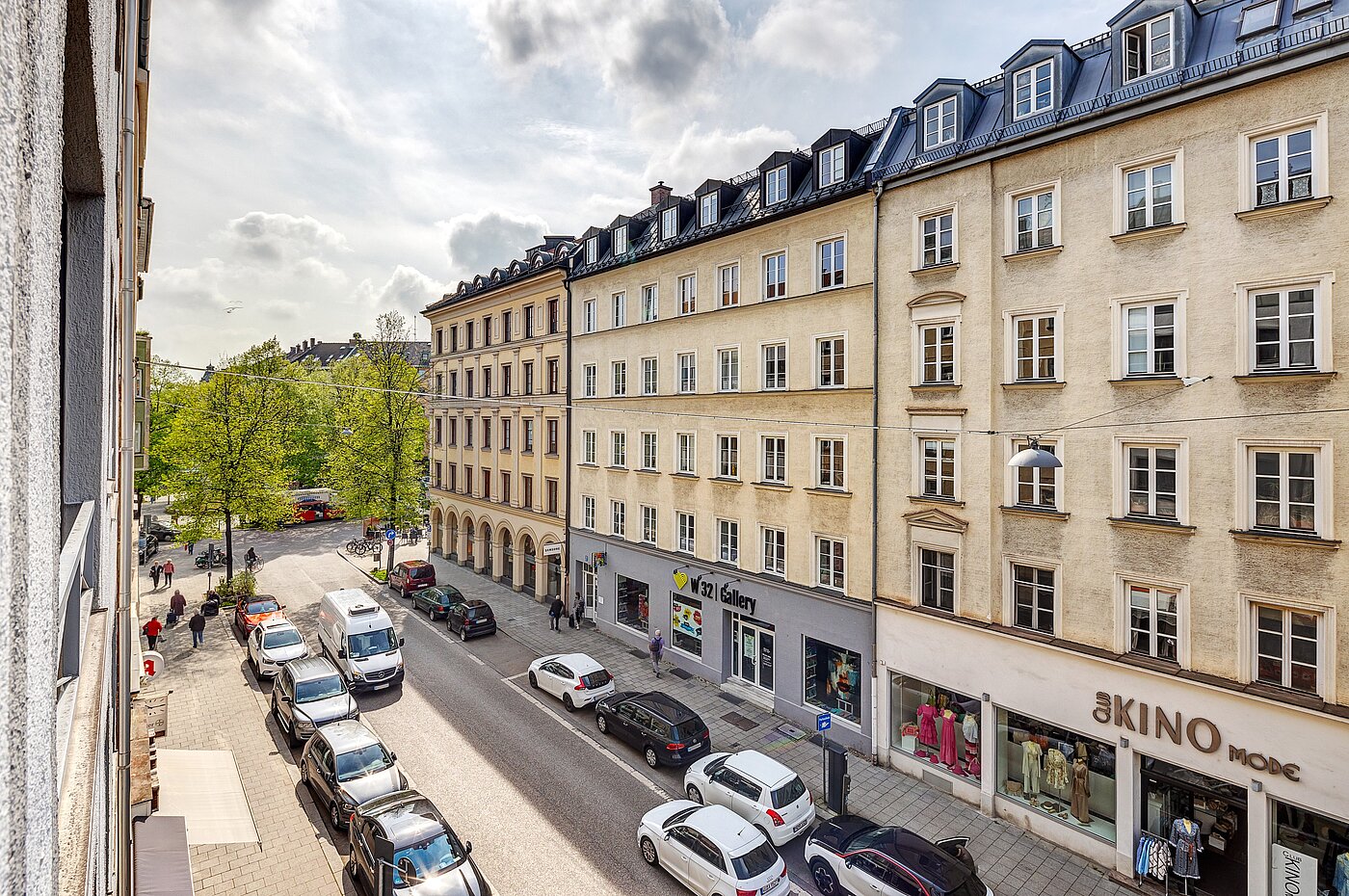 Apartment with 1 room | München-Haidhausen | 70242 | Blick aus dem Fenster