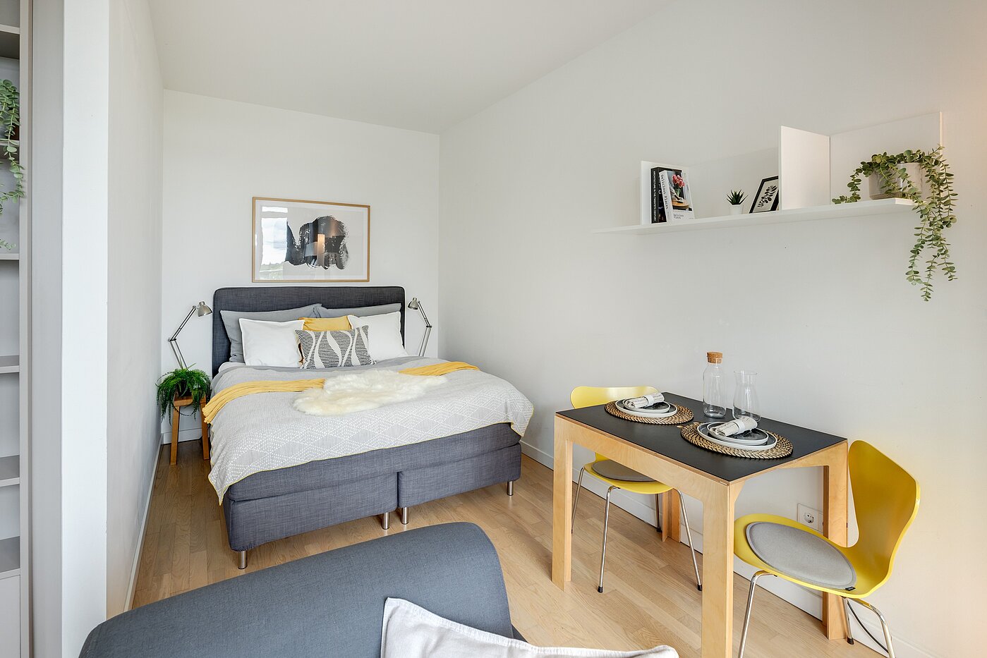 Apartment with 1.5 room | München-Bogenhausen | 70233 | Wohnliche Schlafnische...