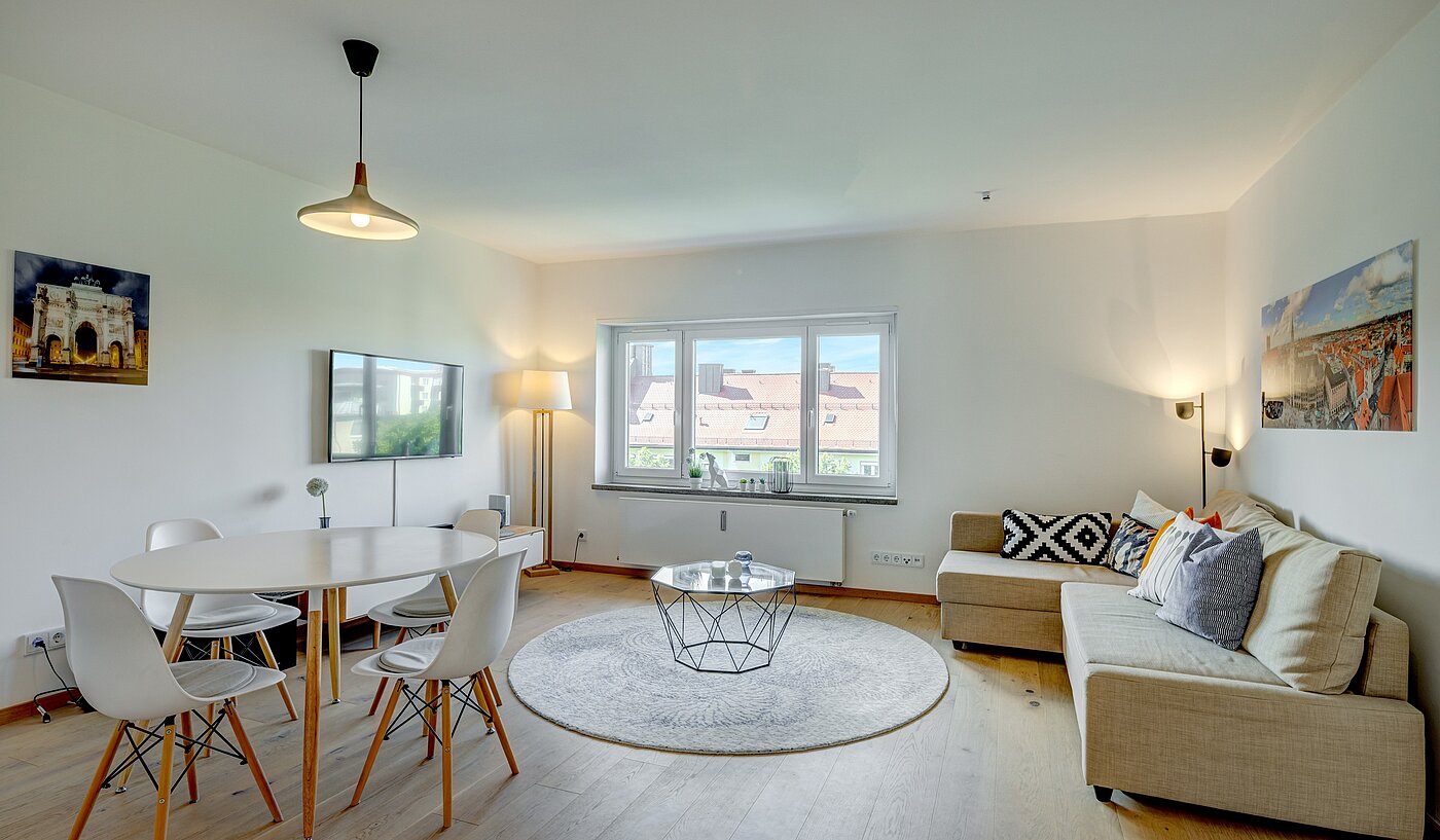 Apartment with 1 room | München-Schwabing | 70198 | Hell und gemütlich