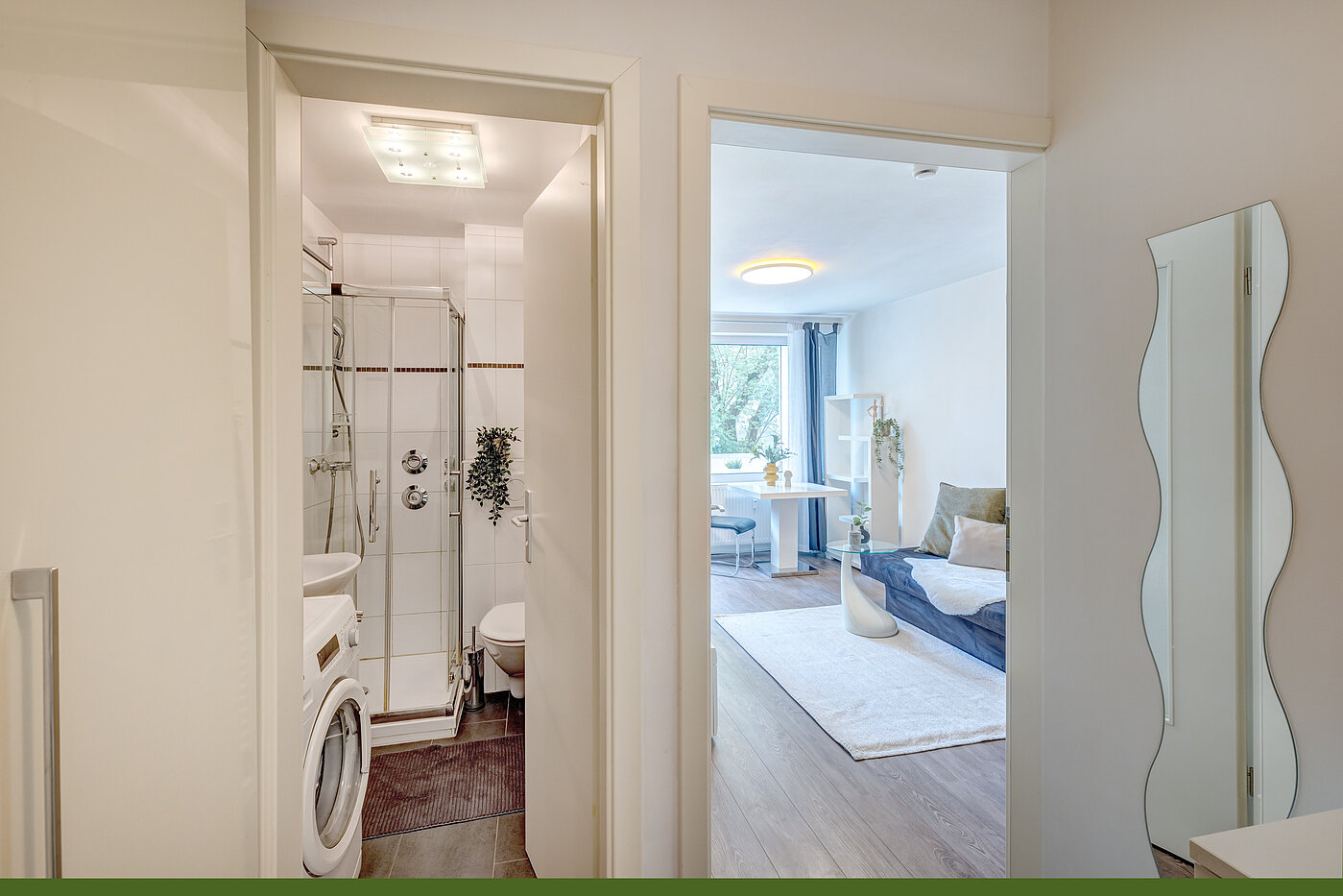 Apartment with 1 room | München-Ramersdorf | 70416 | Flur vom Eingang kommend