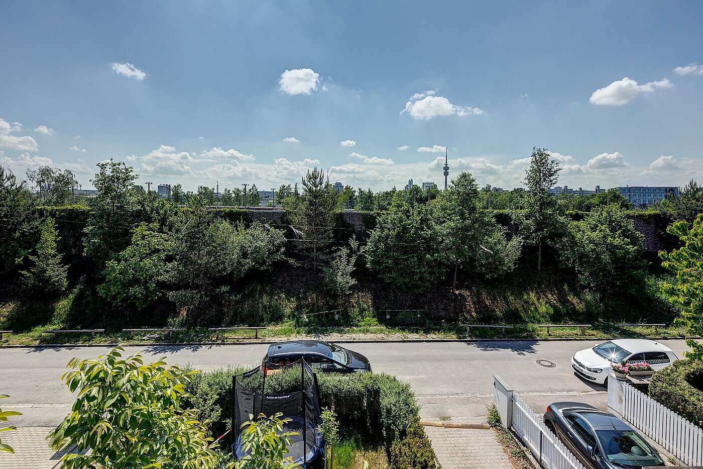 Attic Apartment with 3 room | München-Hasenbergl | 1803ML5 | Blick vom Balkon