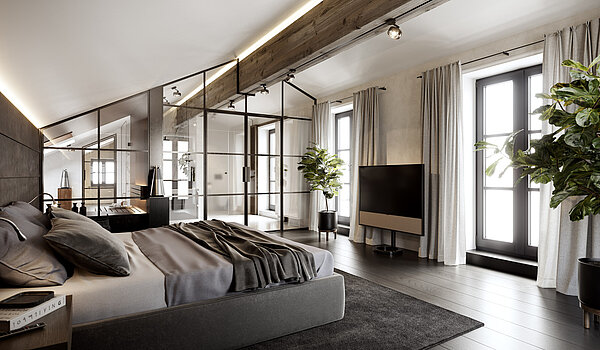 Special property with 15 room | Bad Wiessee | 701592 | Landhaus Master Bedroom