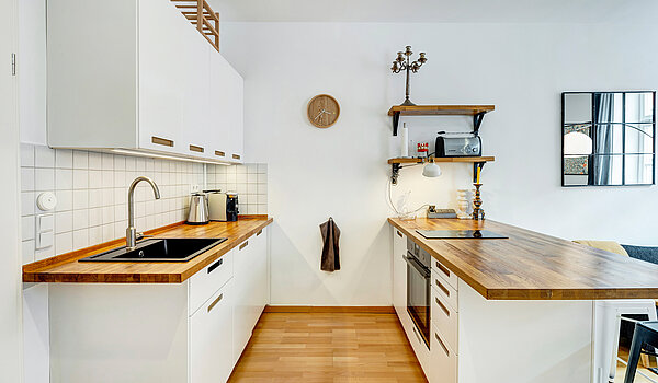 Apartment with 1 room | München-Ludwigsvorstadt | 70388 | Einbauküche