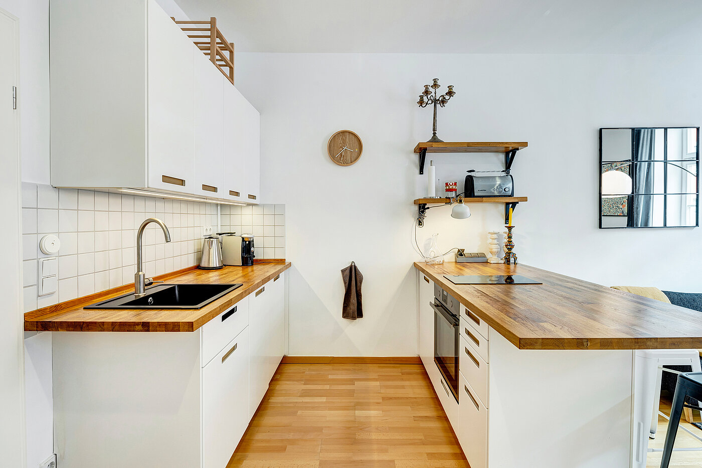 Apartment with 1 room | München-Ludwigsvorstadt | 70388 | Einbauküche