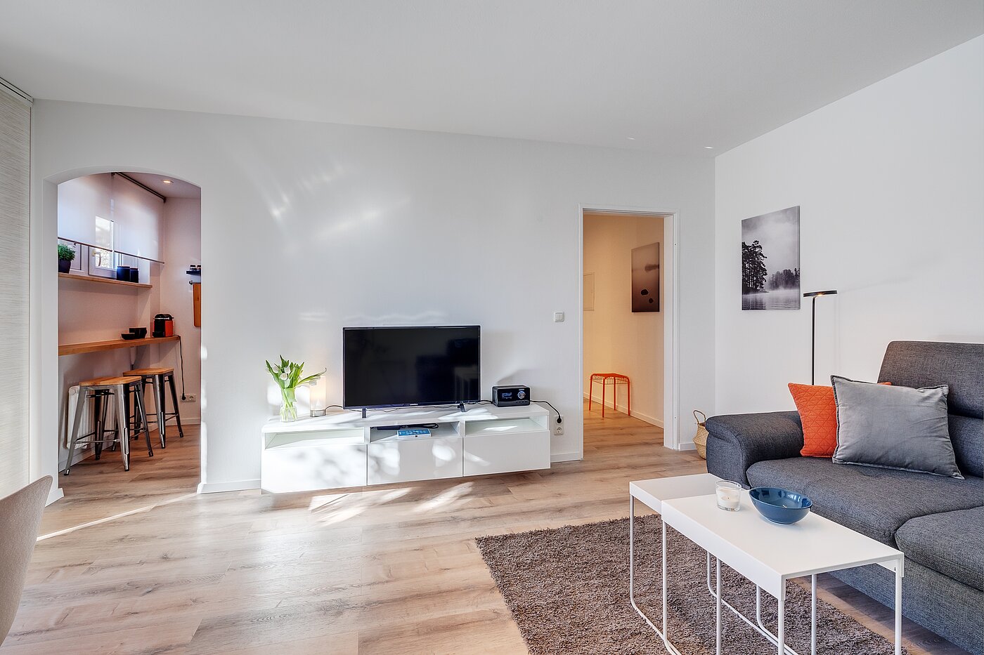Ground floor apartment with 2 room | München-Moosach | 70462 | Wohnzimmer