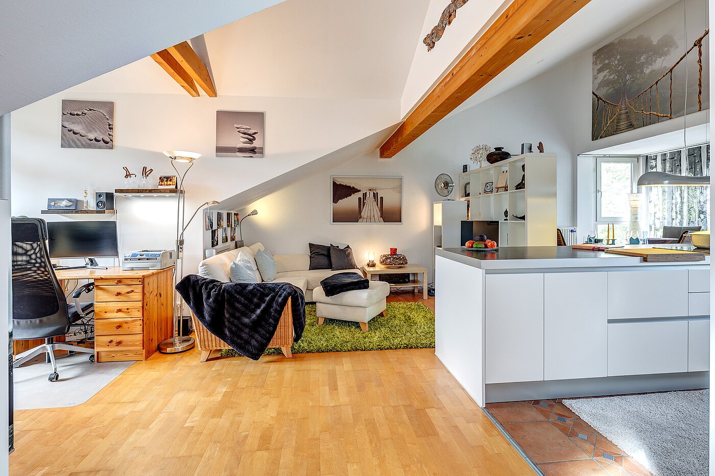 Apartment with 2.5 room | Eching | 70100 | Offener Wohnbereich