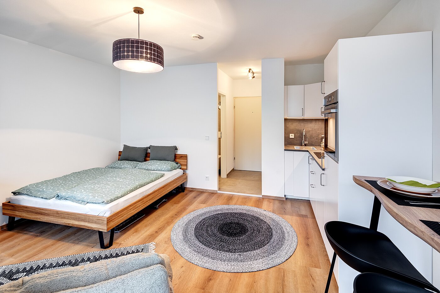 Apartment with 1 room | München-Pasing | 70302 | Wohn- und Schlafbereich