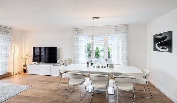 Penthouse with 3 room | München-Riem | 70468 | ...Essbereich mit...