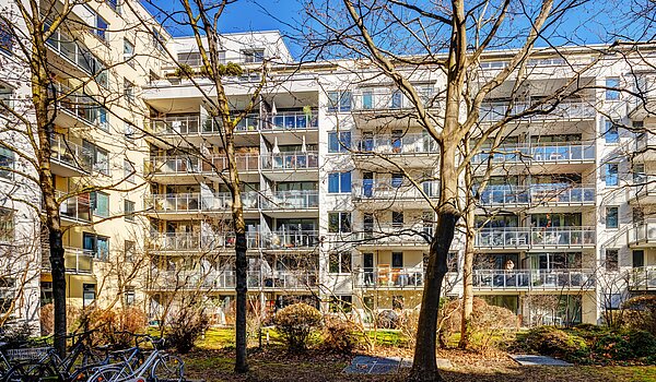 Apartment with 2 room | München-Maxvorstadt | 70001 | Innenhofansicht