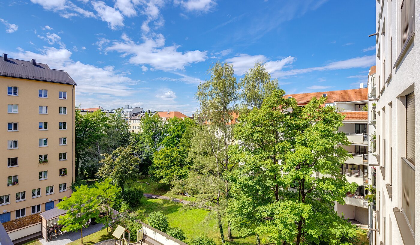 Apartment with 3 room | 70046 | ...und begrünten Innenhof