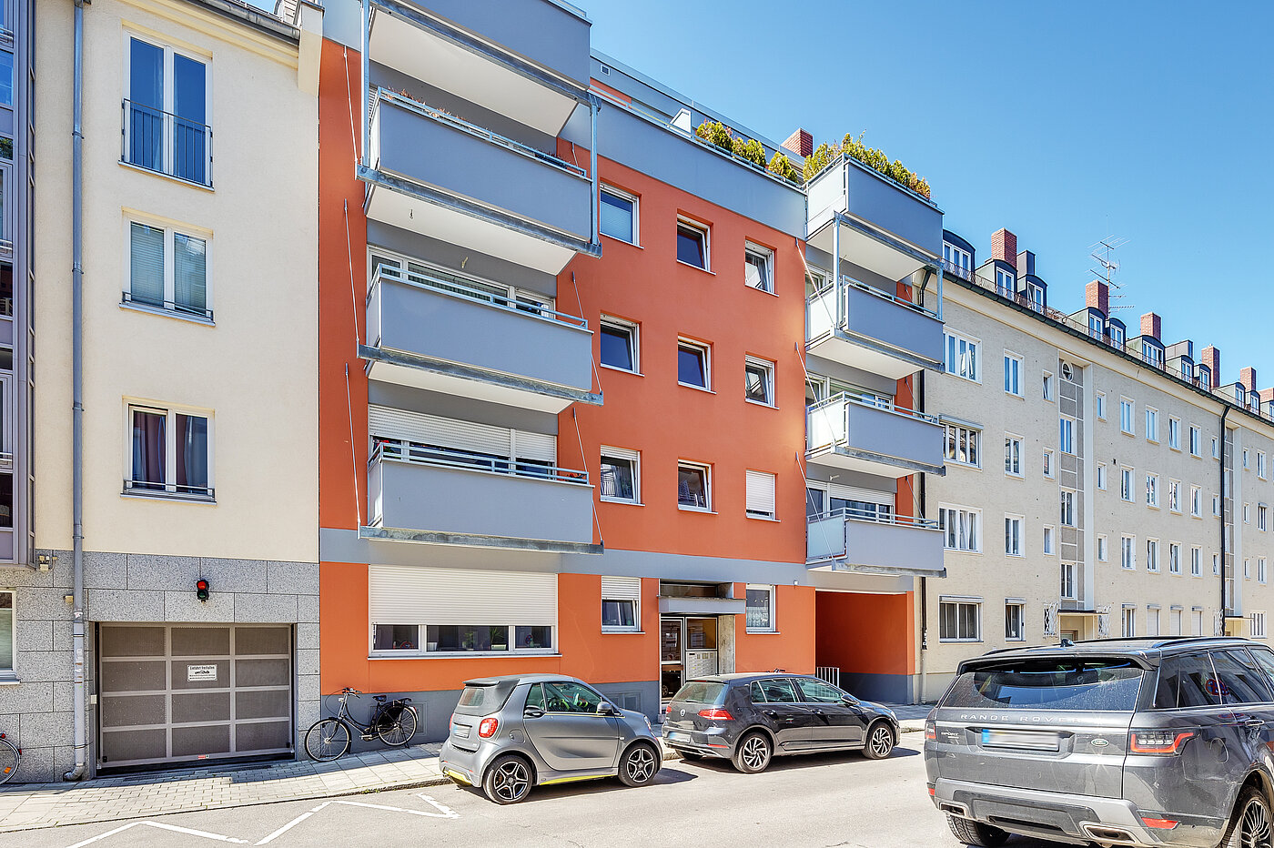 Apartment with 1 room | München-Schwabing | 70449 | Außenansicht