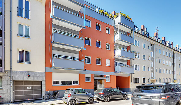 Apartment with 1 room | München-Schwabing | 70449 | Außenansicht