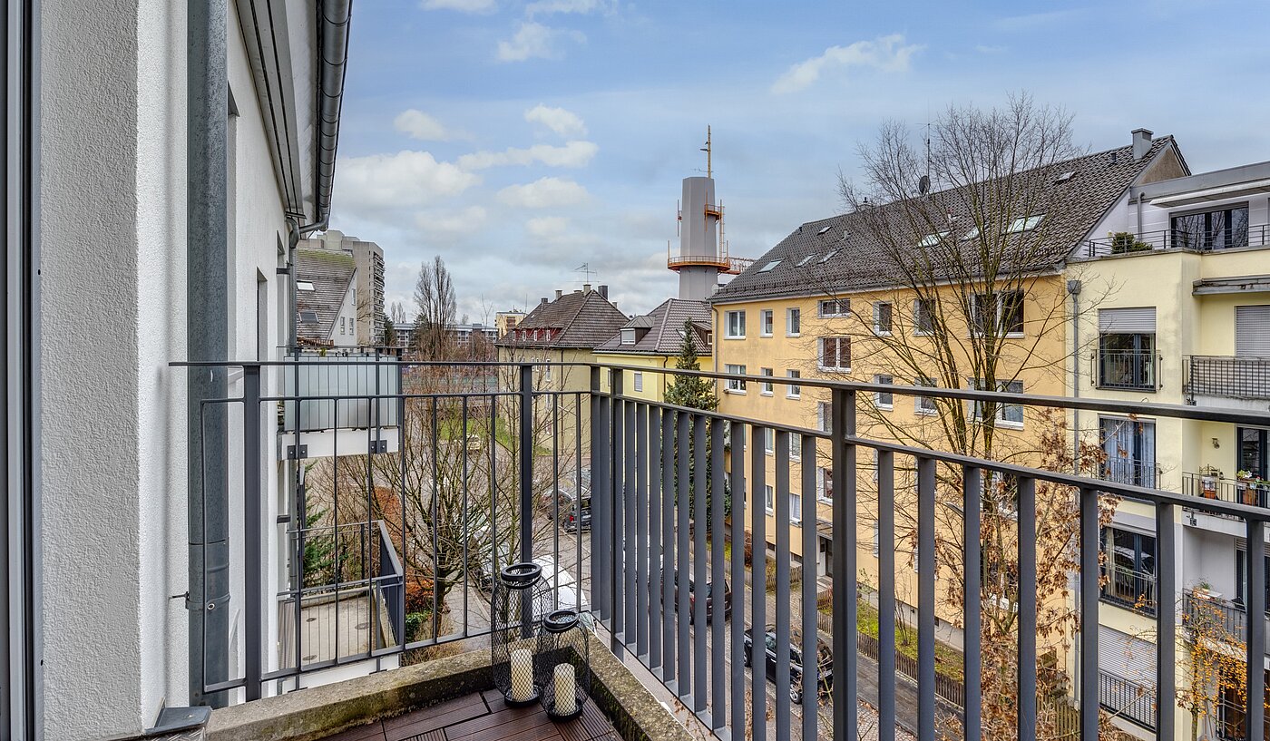 Apartment with 1 room | München-Milbertshofen | 70188 | Balkon
