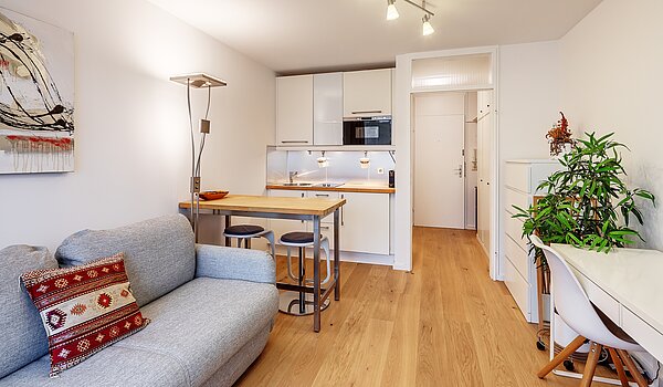 Apartment with 1 room | München-Schwabing | 70475 | Wohnzimmer...